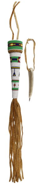 Plains Indian Style Awl Case W/Awl