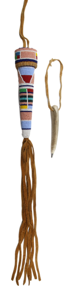Plains Indian Style Awl Case W/Awl