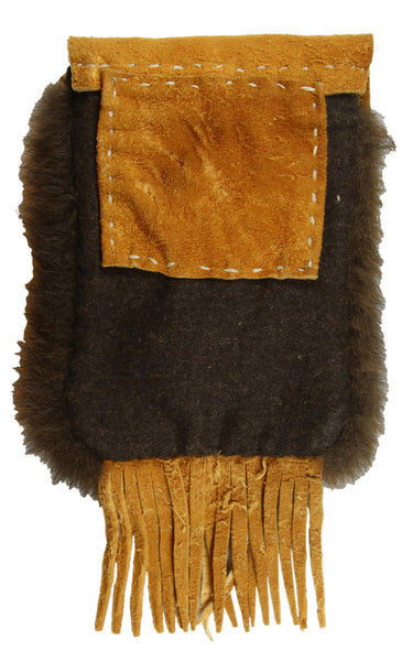 Medium Belt Bag - Bison W/Brain Tan Leather