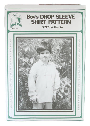 Pattern - Boy's Drop Sleeve Shirt Pattern