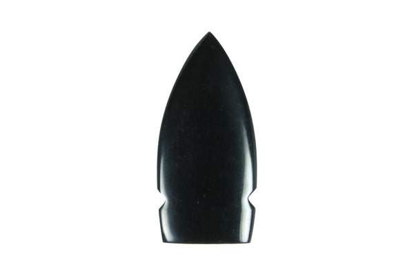 Carved Buffalo Horn Arrowhead - 2-1/2" Long