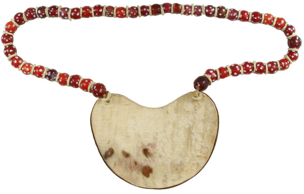 Strand of 45 Trade Beads w/Medallion