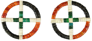 Quilled Medicine Wheel - Pair