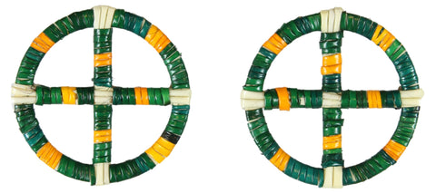 Quilled Medicine Wheel - Pair