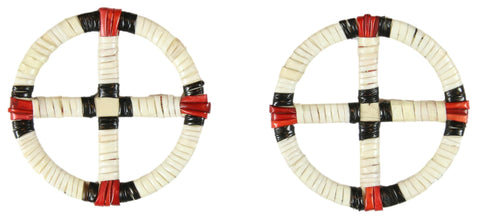 Quilled Medicine Wheel - Pair