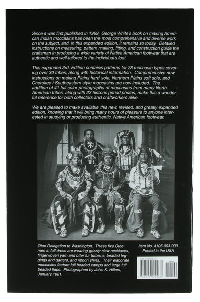 Native American Moccasins - A Craft Manual by George M. White