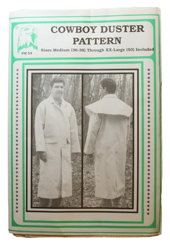 Pattern - Cowboy Duster Pattern