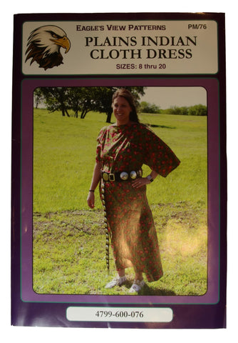 Pattern - Plains Indian Cloth Dress Pattern