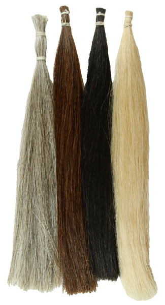Natural Horsehair - Silver Greyish