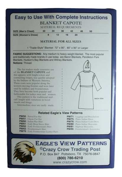 Pattern - Blanket Capote Pattern - New Cover