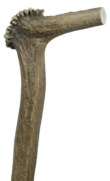 Elk Horn Scraper Handle - Wahintke - Brown Handle only