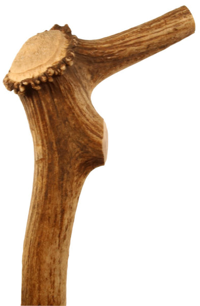 Elk Horn Scraper Handle - Wahintke - Brown Handle only