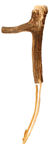 Elk Horn Scraper Handle - Wahintke - Brown Handle -Short