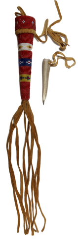Plains Indian Style Awl Case W/Awl