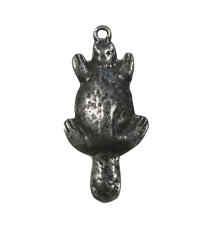 Pewter Beaver Pendant