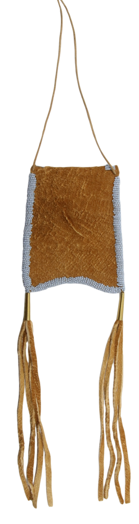 Native Cloth Fringe Bag