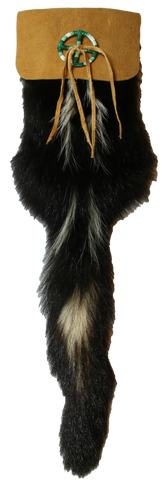 Skunk Belt Bag W/Tail