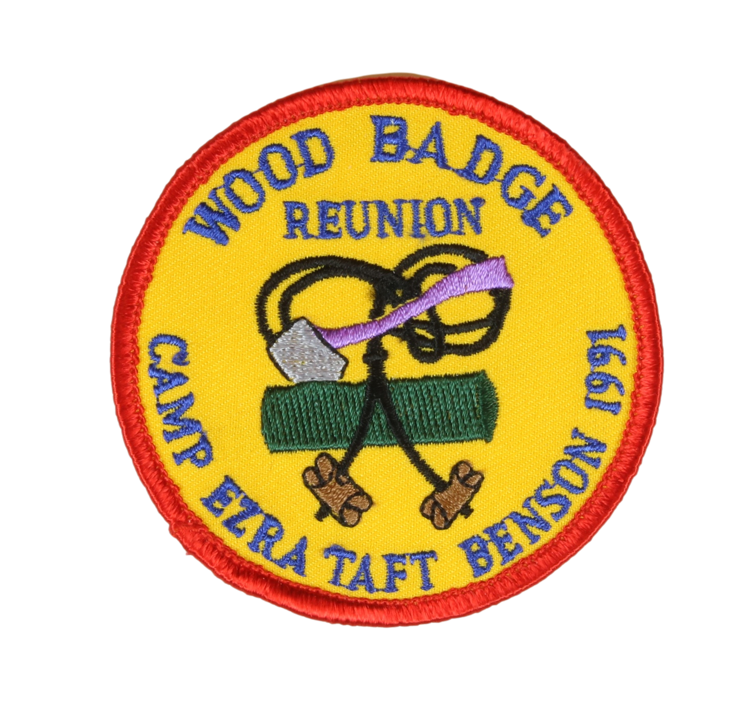 1991 Camp Ezra Taft Benson LDS Patch
