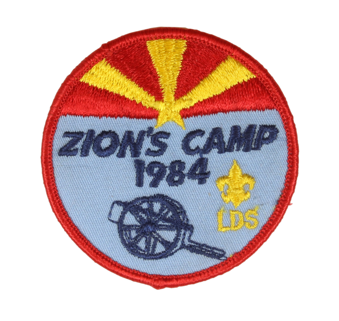 1984 Zions Camp LDS Patch