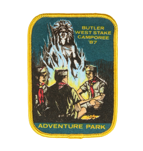 1987 Butler West Stake LDS Camporee Patch