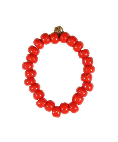 Bead - CZECH Glass Trade Beads Red (25)