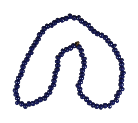 Bead - CZECH Glass Trade Beads Dk. Blue (100)