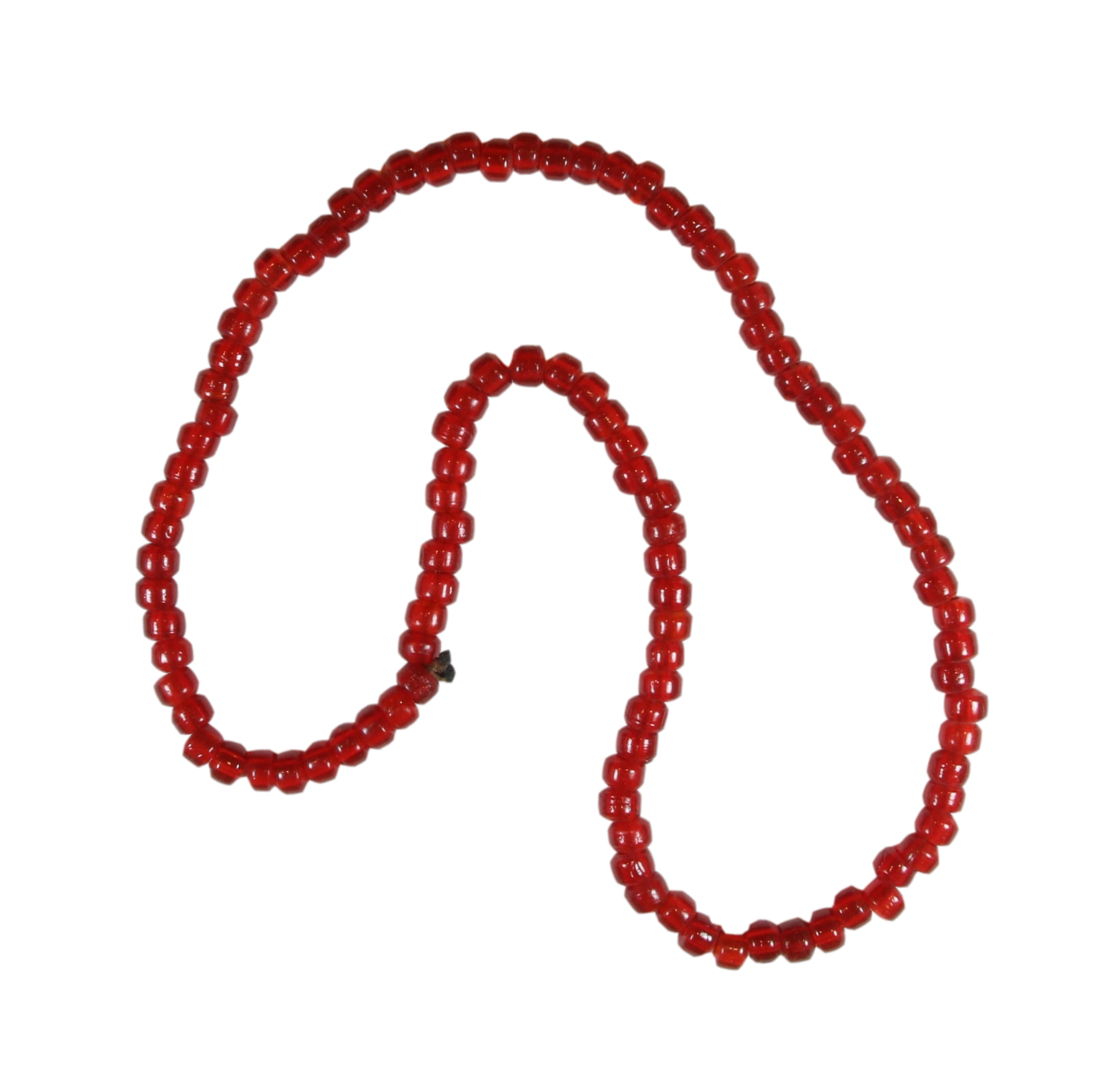 Beads - Crow Beads Transparent Red