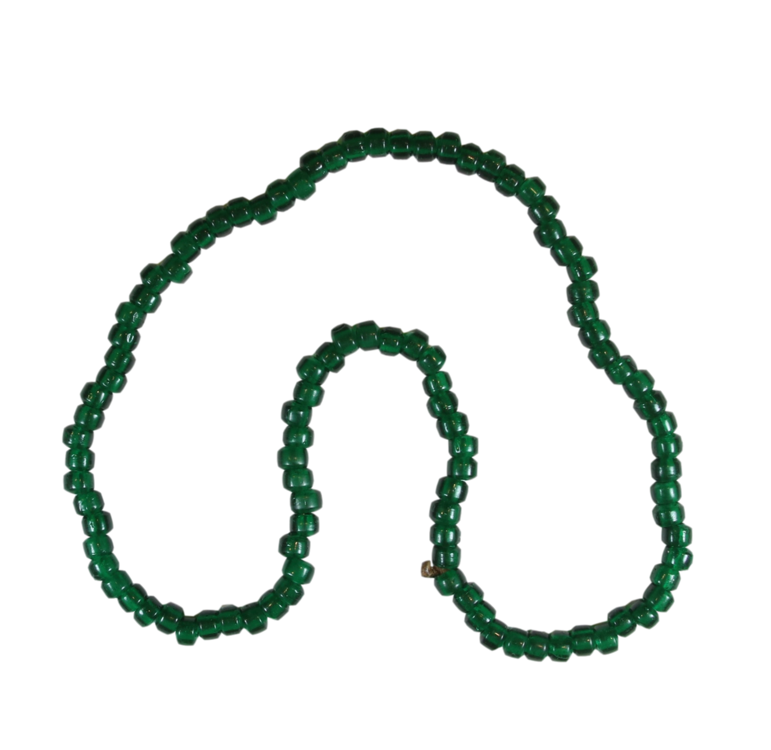 Beads - Crow Beads Transparent Green