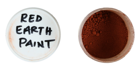 Natural Earth Paint Pigment - Red