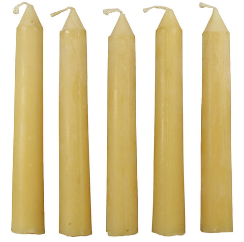 Beeswax Candle - 6" Long (5)