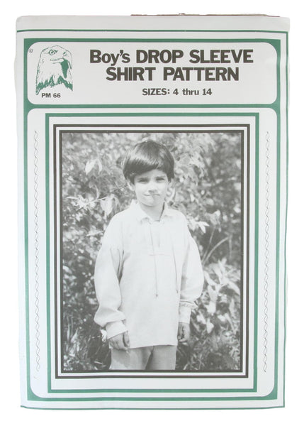 Pattern - Boy's Drop Sleeve Shirt Pattern