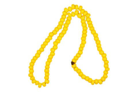 Bead - CZECH Glass Trade Beads Yellow (100)