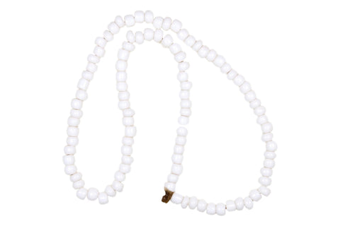 Bead - CZECH Glass Trade Beads White (100)