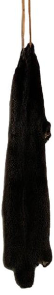 Mink - Black Color Complete with Front Feet / Partial Tail