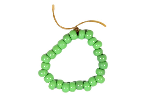Bead - CZECH Glass Trade Beads Green (25)